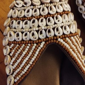 Robert Clergerie shell slides